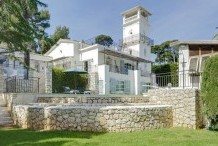 Villa Cap d'Antibes Garoupe - 6 chambres - vue mer - jardin et piscine