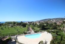 Antibes les Pins - 3 rooms - sea view - swimming pool