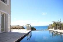 Recently renovated villa with sea view, heated pool and 6 bedrooms