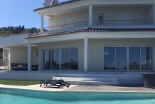 Moder property with sea view and swimming pool