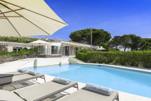 Modern 5 bedroom villa with pool, 400 m from Pampelonne beach