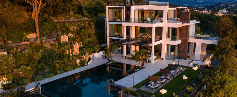 Cannes - Gorgeous contemporain villa - 8 bedrooms + staff