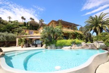 Villa Sainte Maxime vue mer féerique