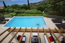 Villa avec vue sublime sur la mer et St Tropez