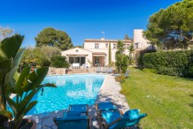 Belle villa provençale avec piscine, à 400 m des plages