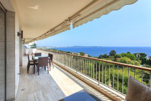 Magnifique appartement avec vue sur le mer dans une résidence de grand standing à Cannes