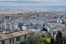 Magnifique appartement 90 m avec vue mer panoramique, Nice Parc Imperial